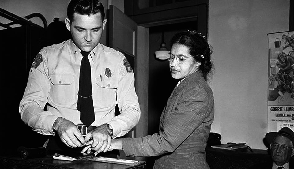 Rosa Parks: courageous fighter for justice