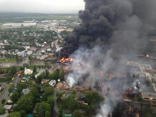 Prospective settlement in fiery Quebec oil train crash