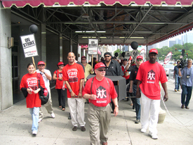 Congress Hotel strike alive and well