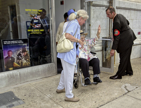 Peace grannies rejected for duty in Iraq