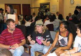 Immigrant rights groups put unity in action