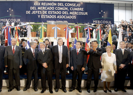 Mercosur promotes South American unity