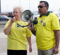 Almond workers voices travel far