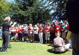 Veterans denounce Iraq war at U.S.-Canada Peace Arch