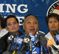 Hotel workers celebrate new pact