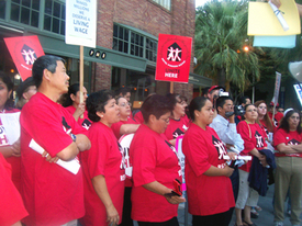 Sacramento clergy support Hotel Workers Rising