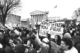 We too sing America. The struggle for African American equality, from slavery to today