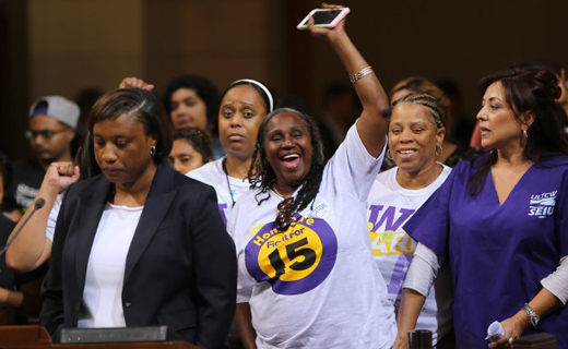 Los Angeles raising minimum wage to $15 by 2020