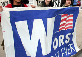 Opposition to Iraq war surges