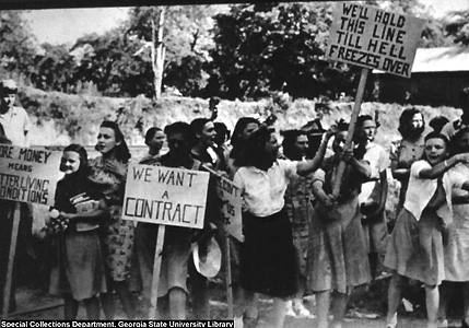 Today in Labor History: 1934 textile workers strike begins