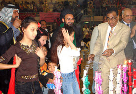 Crowds pack Iraqi Communist Party celebrations