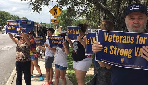 AFGE’s members plan 38 anti-privatization rallies coast to coast to boost VA