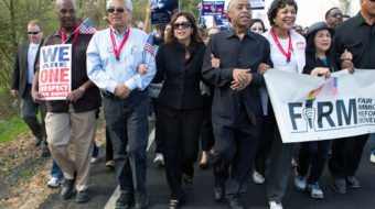 Historic battle for voting rights is front and center