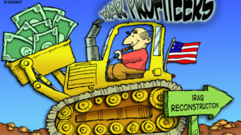 CARTOON: War Profiteers