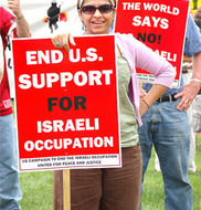 Thousands rally to end Israeli occupation