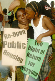 Katrina survivors march for justice