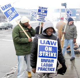 Company fails to pressure striking workers