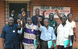 Liberian rubber workers win union