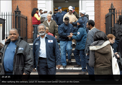 Union contract at Yale based on history of struggle