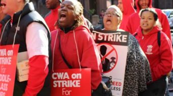 Striking Verizon workers introduce virtual picket line
