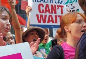 Health reformers cheer public option, single-payer vote