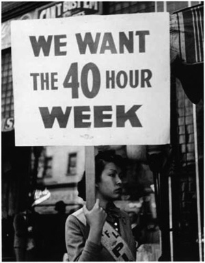 Today in labor history: The 40-hour workweek