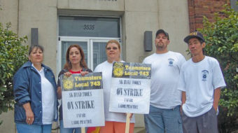 Workers forced to strike for health care