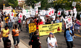 SLIDESHOW Before G20, Pittsburgh marches for jobs