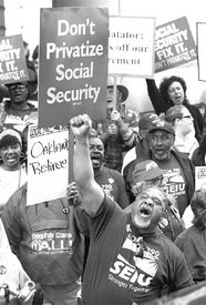 The battle to defend Social Security