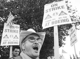 Boeing strikers see no reason for takeaways