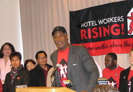 Hotel workers rise up