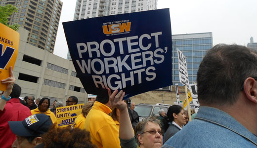 Top anti-union outfit smaller than believed