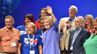 Teachers’ convention celebrates history, vision for future, Clinton support
