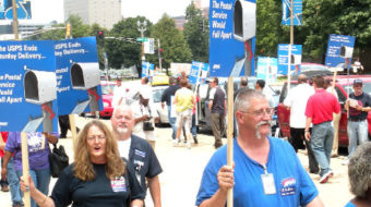 Rally slams move to end Saturday mail service