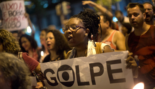 Brazil coup a plot to cover up corruption among the plotters?
