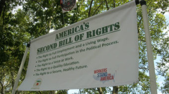 45,000 workers march in support of Second Bill of Rights
