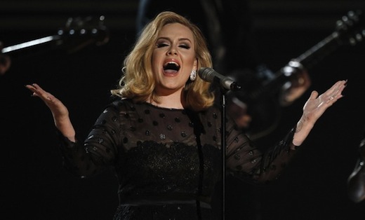 Grammys: prayer for Whitney, praise for Adele