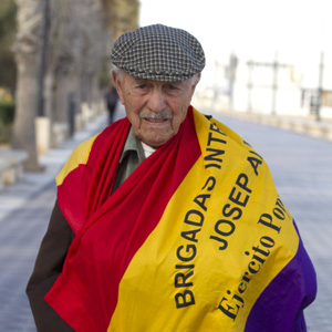 Spanish Civil War vet Almudever is as lively as ever at 95