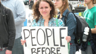 Tired of bank greed, Missouri protesters say