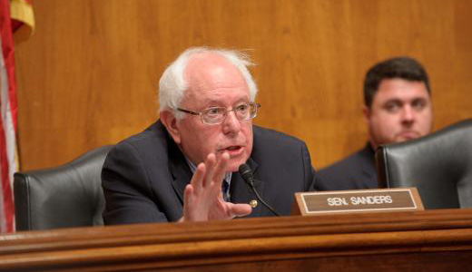 Bernie Sanders goes into action for real shared sacrifice