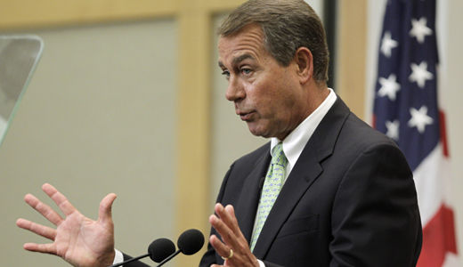 Boehner speech offers return to Bush policies