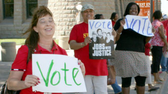 CHEERS to early voters