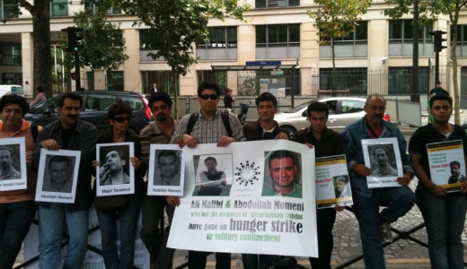 Appeal for support for Iran hunger strikers