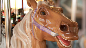 Painters local makes beloved carousel look new again