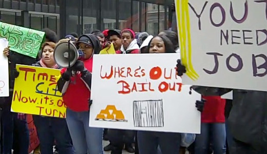 Chicago youth demand jobs