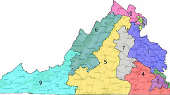 Two of Virginia’s Congressional districts get re-drawn over GOP objections