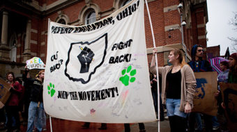 Campus rally and teach-in slam Ohio education cuts