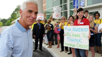 Florida gov. vetoes anti-teacher bill