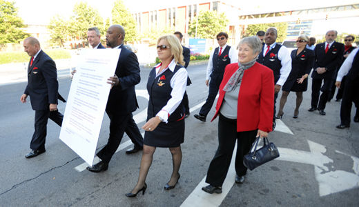 Flight attendants to appeal narrow loss at Delta