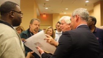 Union delegates resolve to build record voter turnout